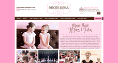 Desktop Screenshot of dancingangels.com